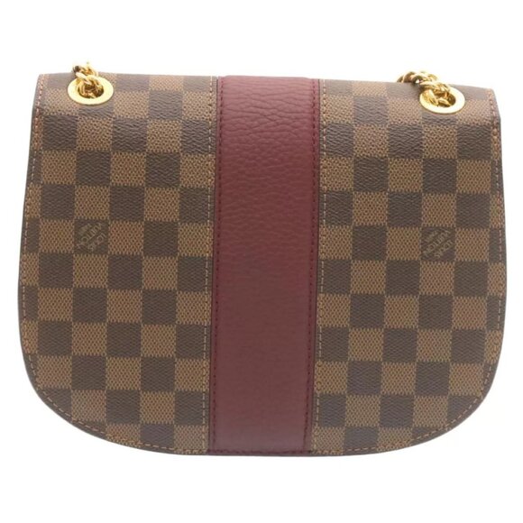 LOUIS VUITTON Damier Ebene Wight Chain Shoulder Bag LV Auth - Picture 3 of 16
